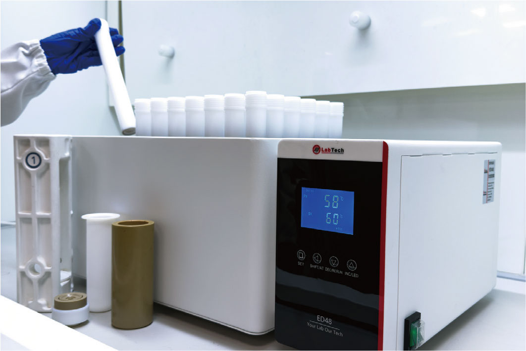 マイクロ波試料前処理装置との組み合わせ1